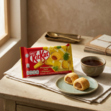 KitKat Pineapple Tart edition import Malaisie, barre chocolatée wafer saveur tarte à l'ananas inspirée des pâtisseries asiatiques, enrobage chocolat au lait fondant et couches croustillantes, édition spéciale Nestlé Asie disponible sur Planet Foods.