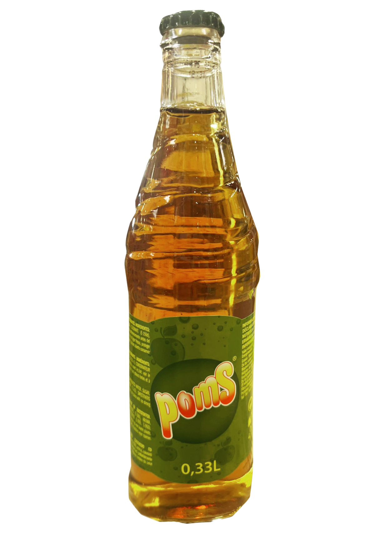 Poms Glass Bottle Apple 12 x 330ml