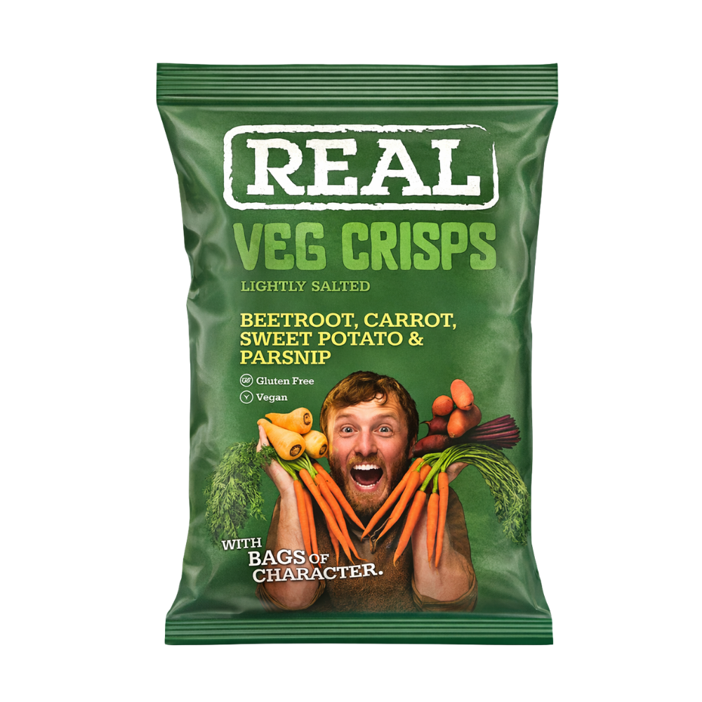 Real Crisp Vegetables Crisps 18 x 35g