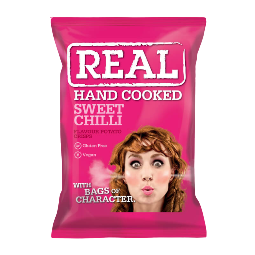 Real Crisp Sweet Chilli 24 x 35g