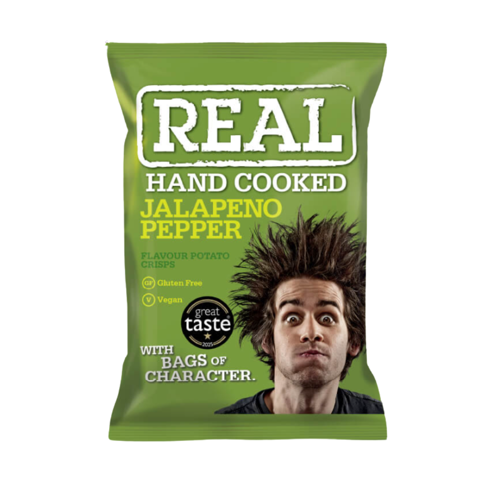 Real Crisp Jalapenos 24 x 35g
