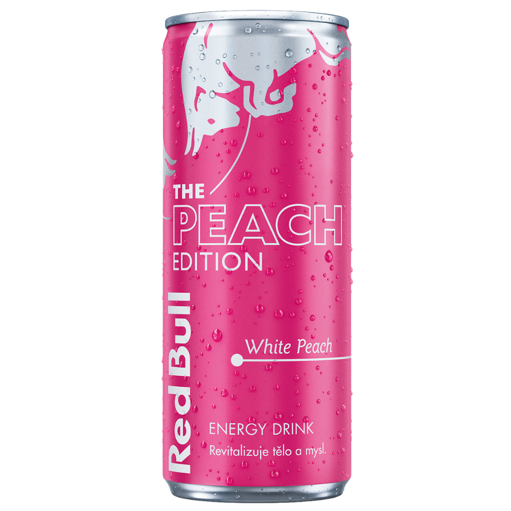Red Bull Energy Drink The Peach Edition White Peach 12 x 250ml