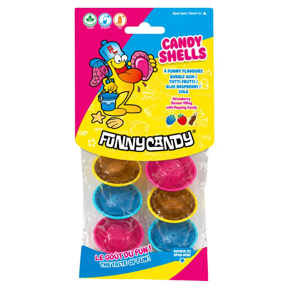 Funny Candy Candy Shells 12 x 72g