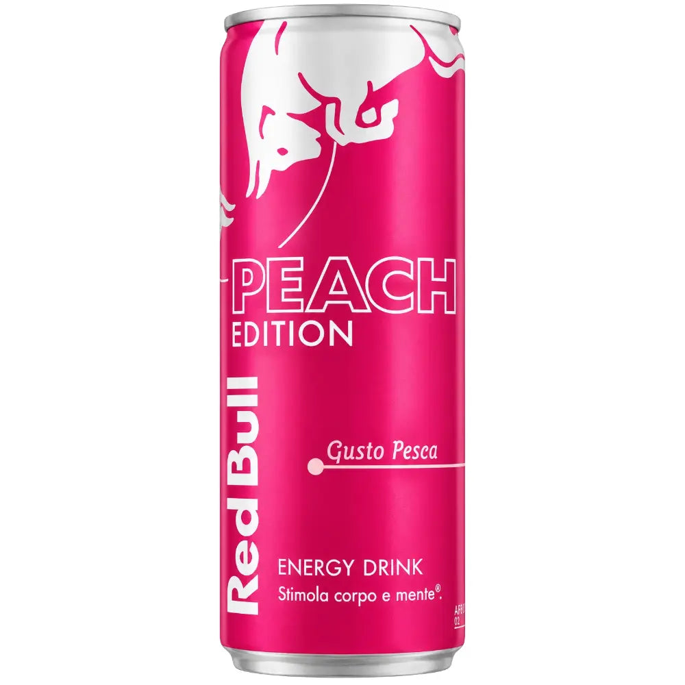 Red Bull Energy Drink The Peach Edition 24 x 250ml
