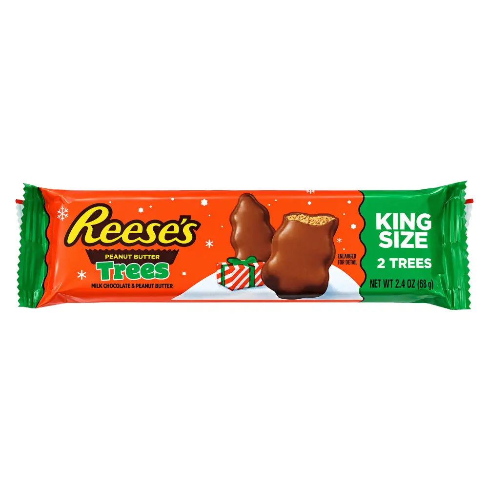 Reese's Peanut Butter Trees King Christmas 24 x 68g