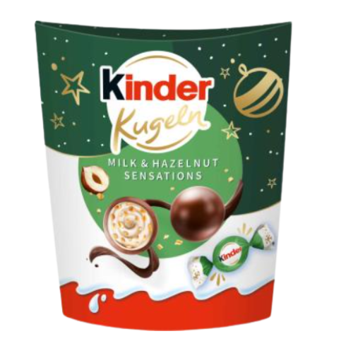 Kinder Kugeln Milk & Hazelnut Sensation 17 x 90g