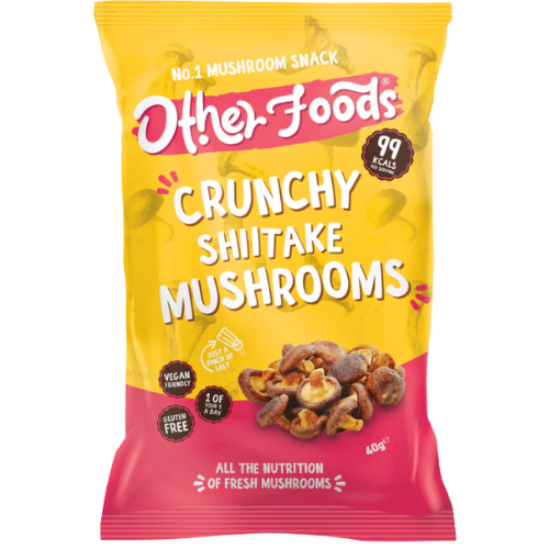 Other Foods Crunchy Shiitake Mushroom Chips 8 x 40g