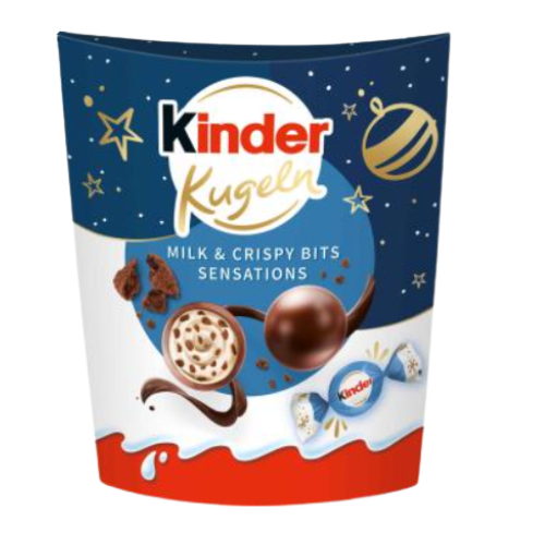 Kinder Kugeln Milk & Crispy Bits Sensation 17 x 90g