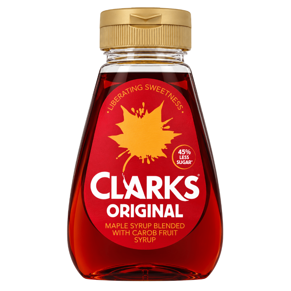 Clarks Original Maple & Carob Fruit Syrup 6 x 180ml