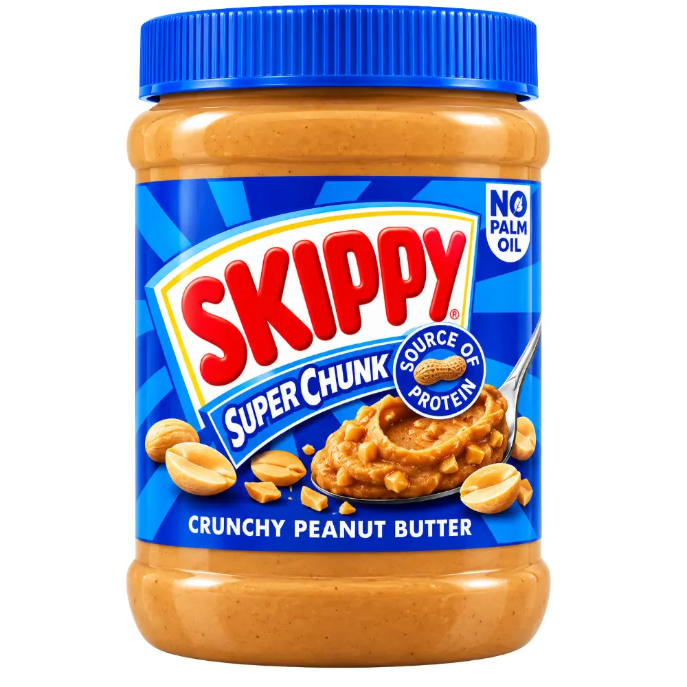 Skippy Crunchy Peanut Butter 6 x 454g