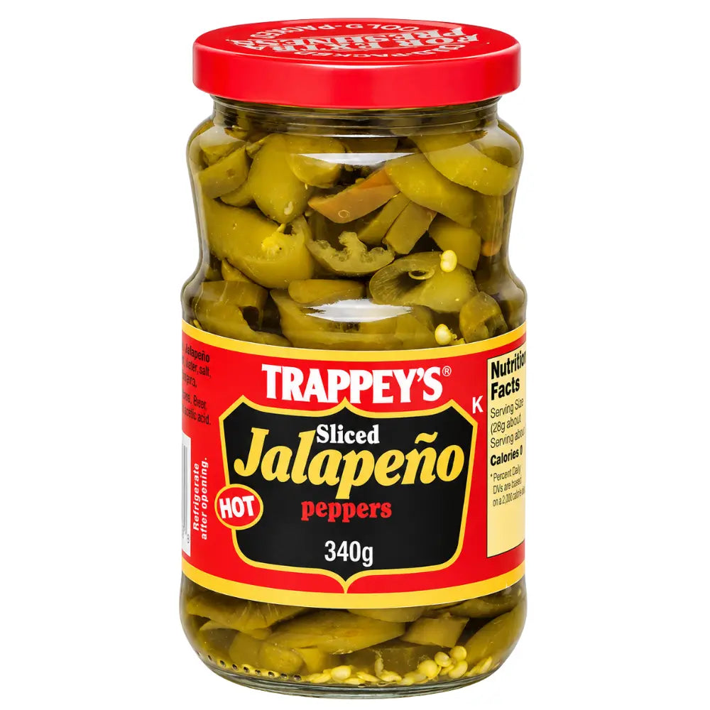 Trappey's Slice Jalapeño Peppers 12 x 340g