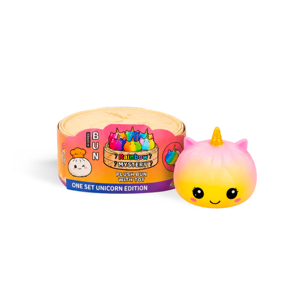 Squishy Bun Toy Unicorn M 12 x 1pc