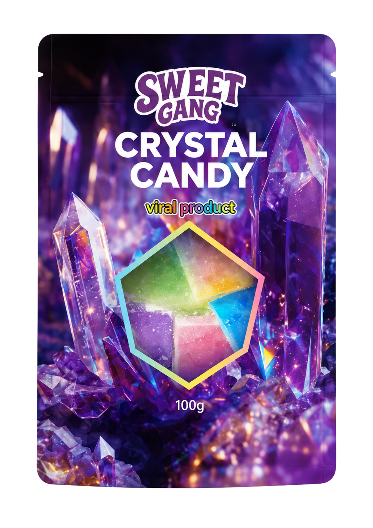 Sweet Gang Crystal Candy 12 x 100g