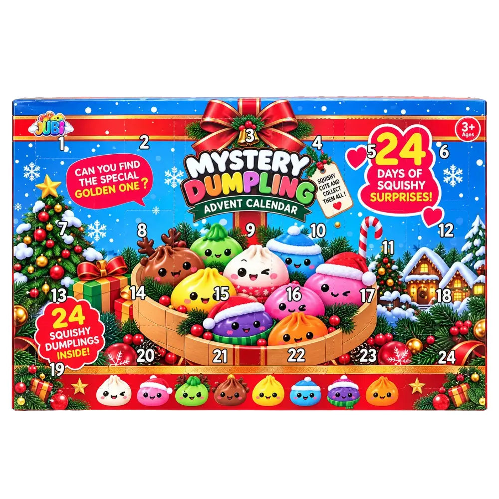 Squishy Advent Calendar Mystery Dumpling 12 x 1pc