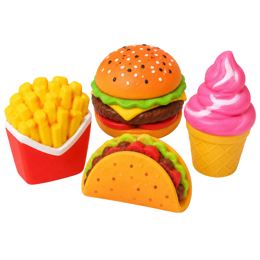 Squishy Fun Food 18 x 1pc