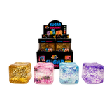 Squishy Cube Glitter 12 x 1pc