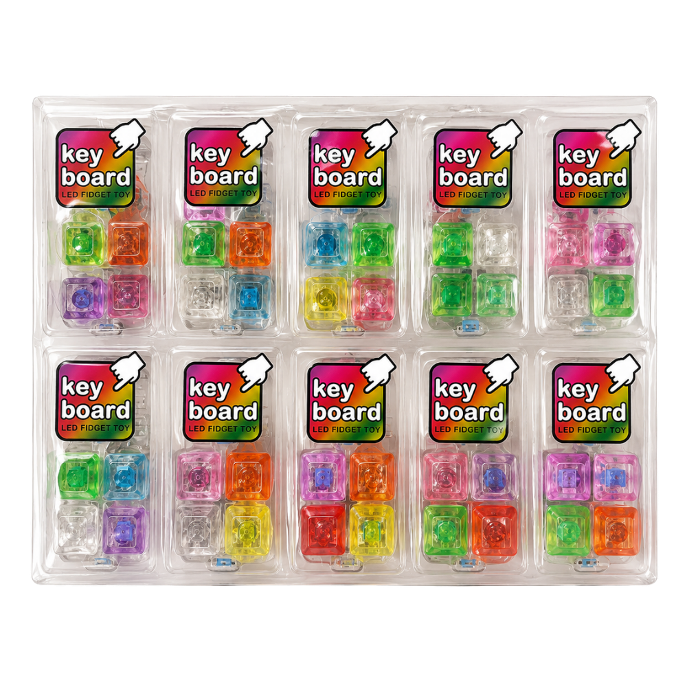 Fidget LED Keyboard 24 x 1pc