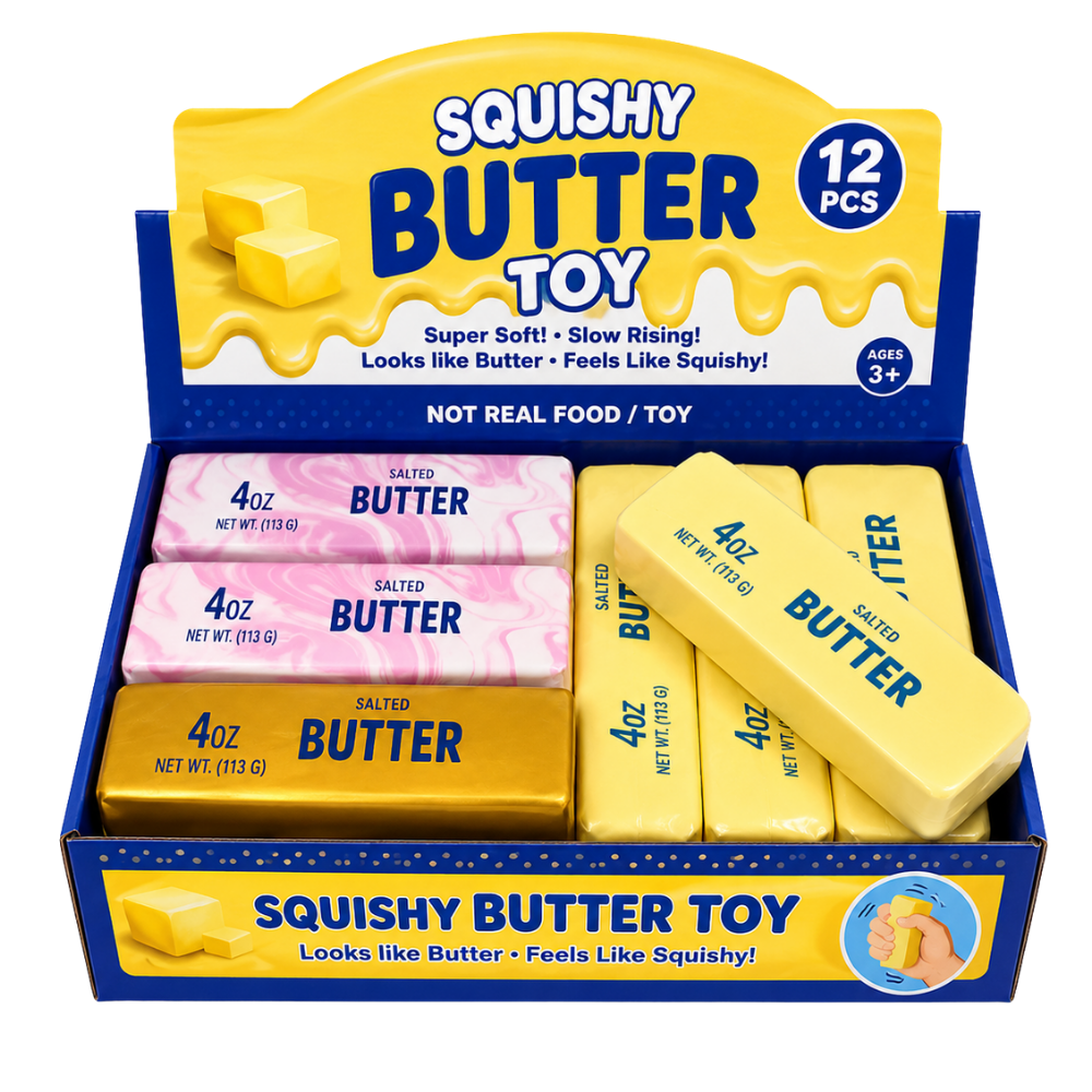 Squishy Butter Toy 12 x 1pc