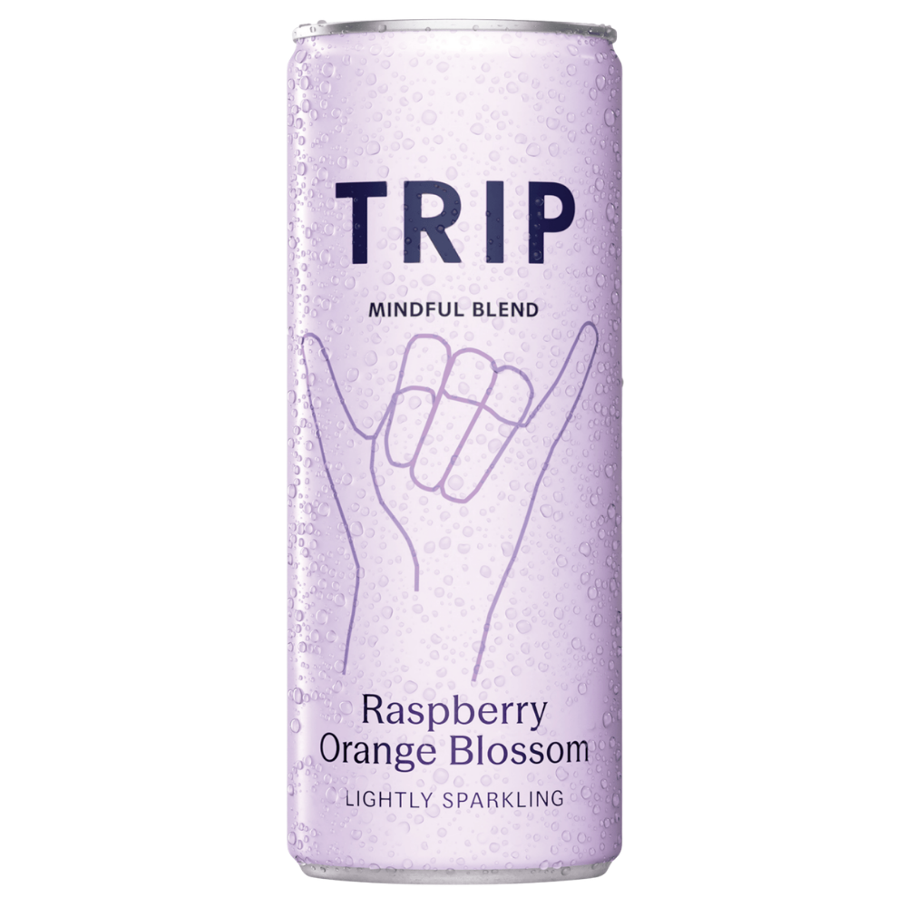 Trip Mindful Blend Raspberry & Orange Blossom 12 x 330ml