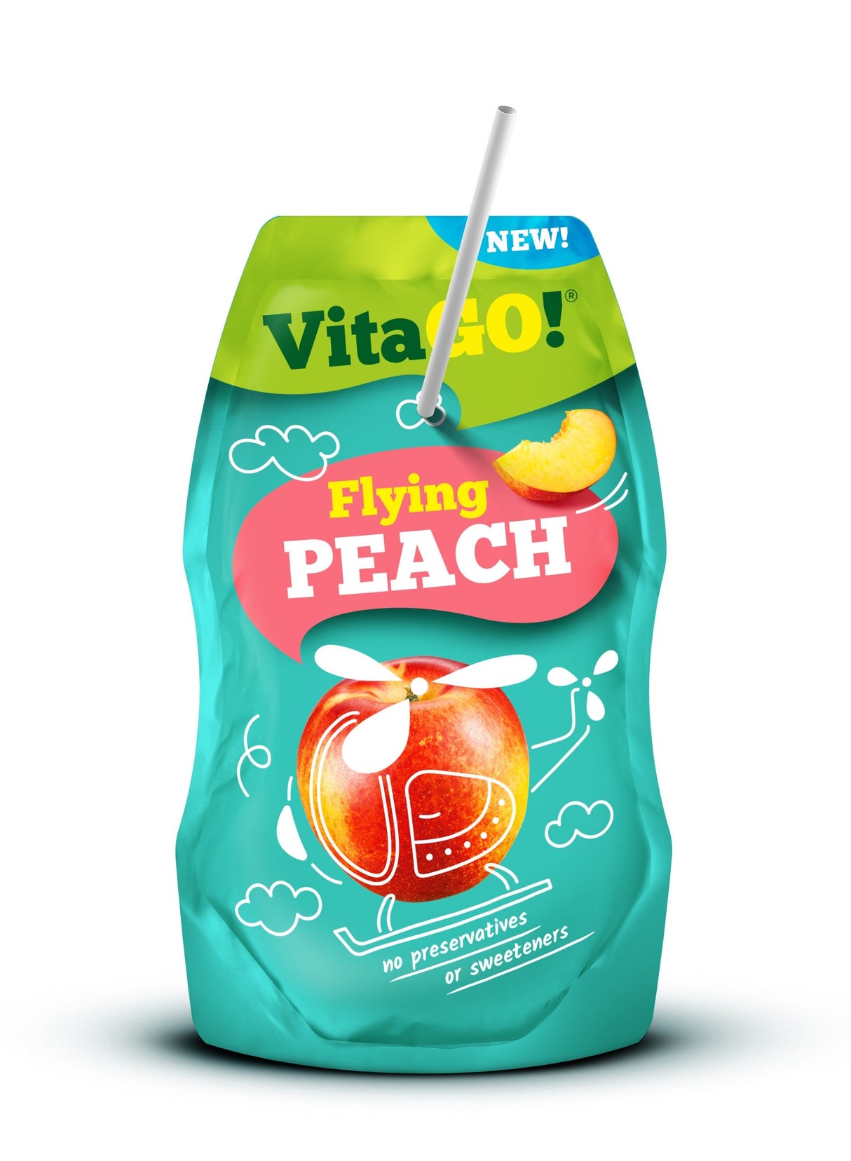 Vitago Peach 8 x 200ml