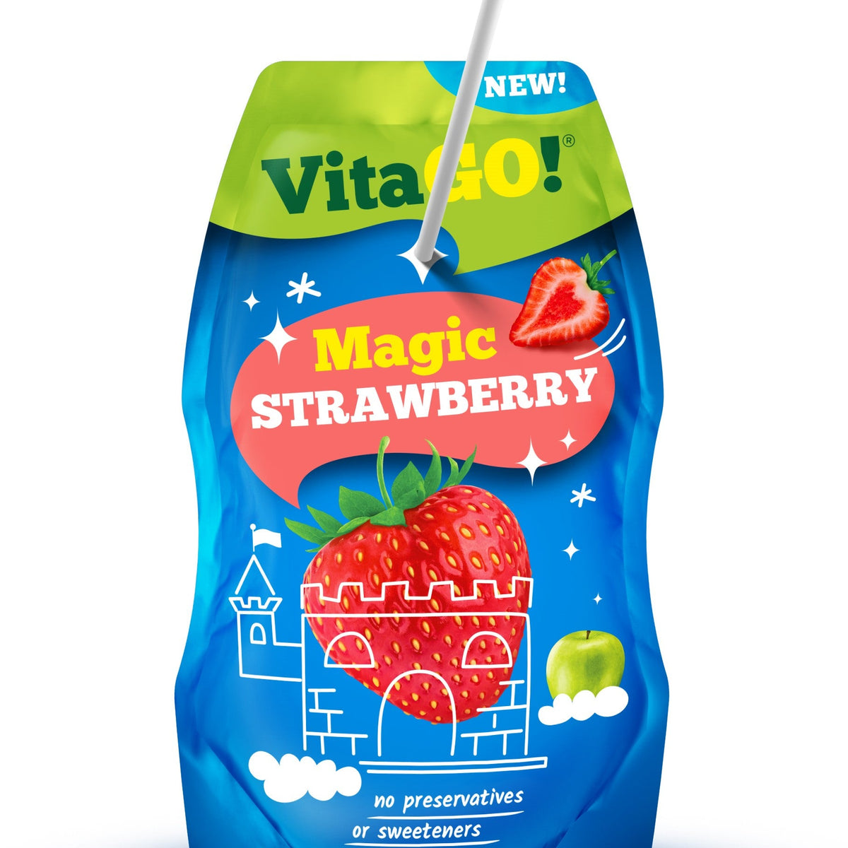 Vitago Apple & Strawberry 16 x 200ml – Planet Foods