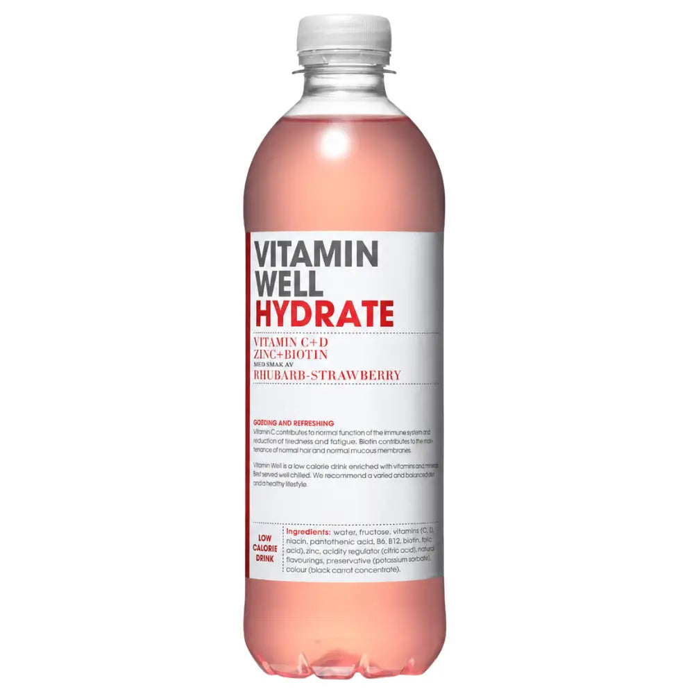 Vitamin Well Hydrate 12 x 500ml
