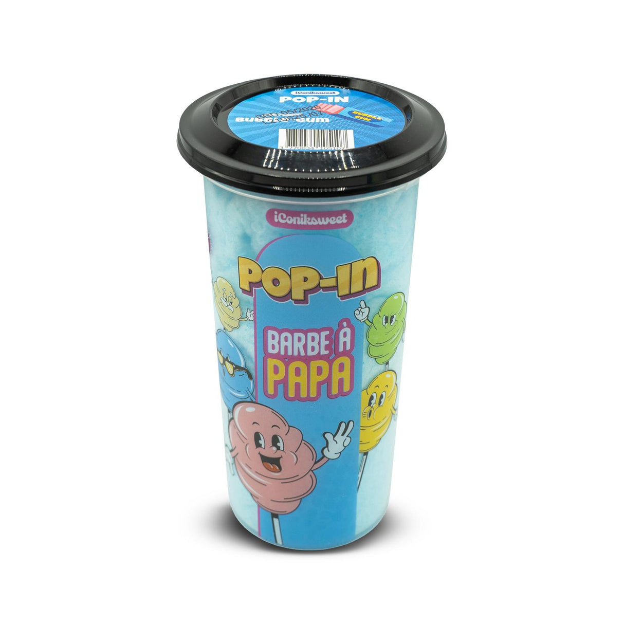 Iconik Sweet Pop In Cotton Candy Bubble Gum 12 x 60g