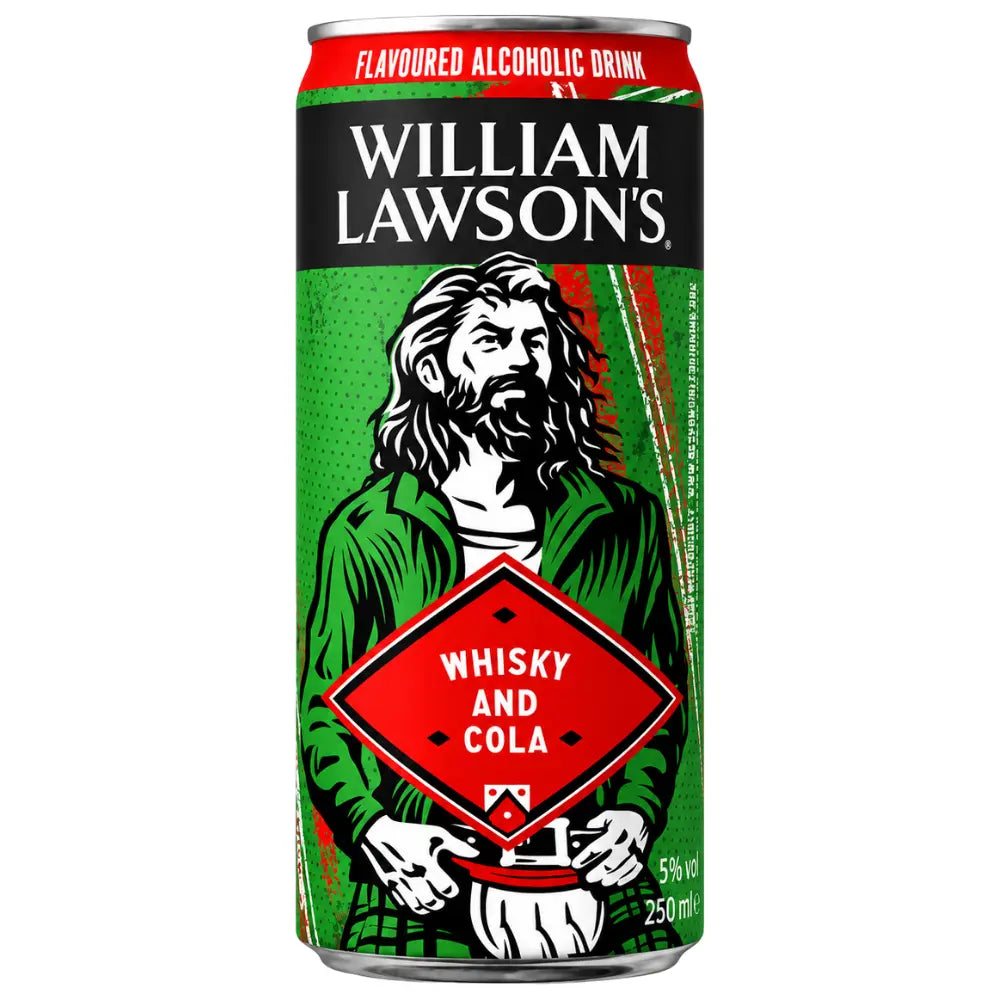 William Lawson's Whisky and Cola 5% Alcohol 24 x 250ml