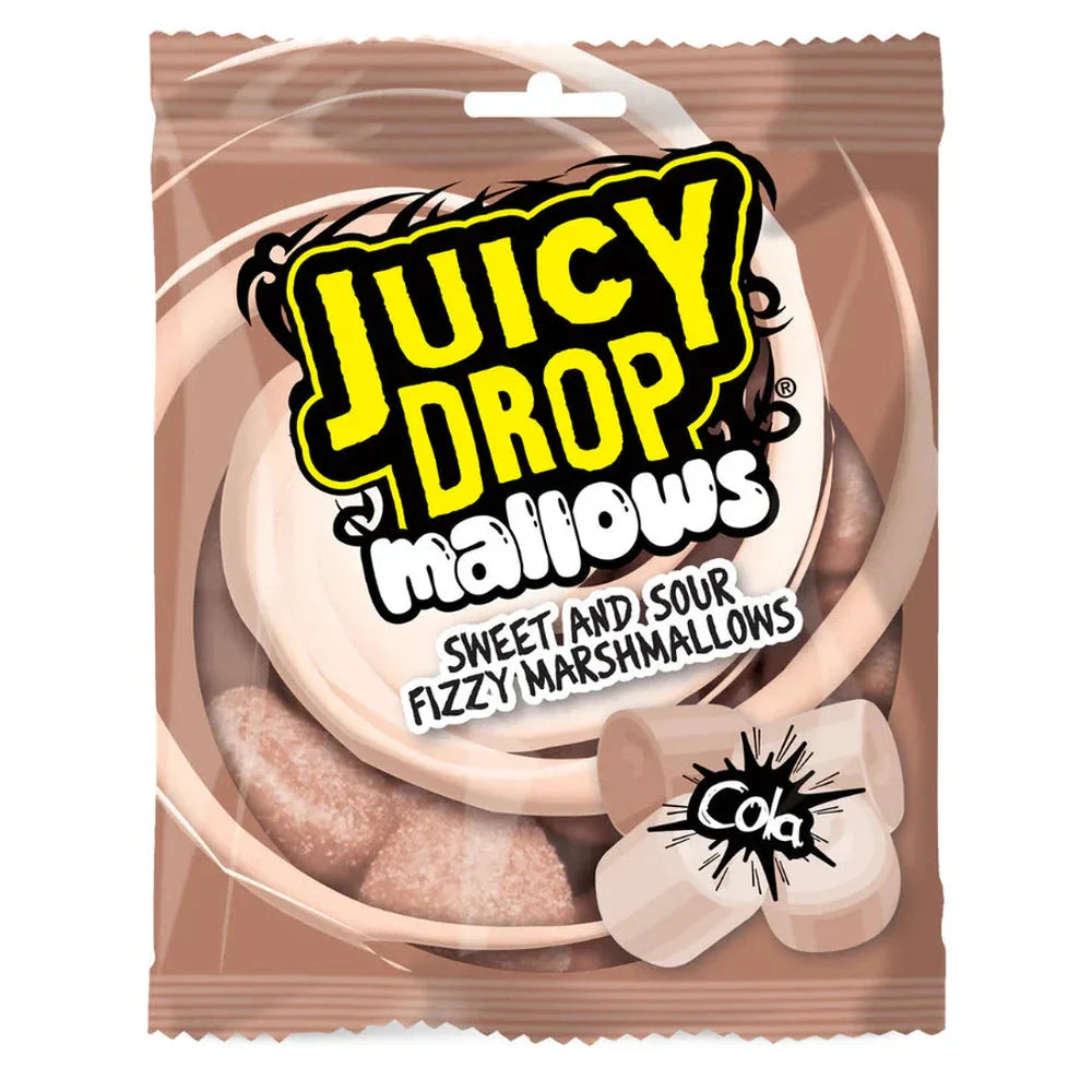 Bazooka Juicy Drop Mallows Cola 20 x 100g DDM 2025-10