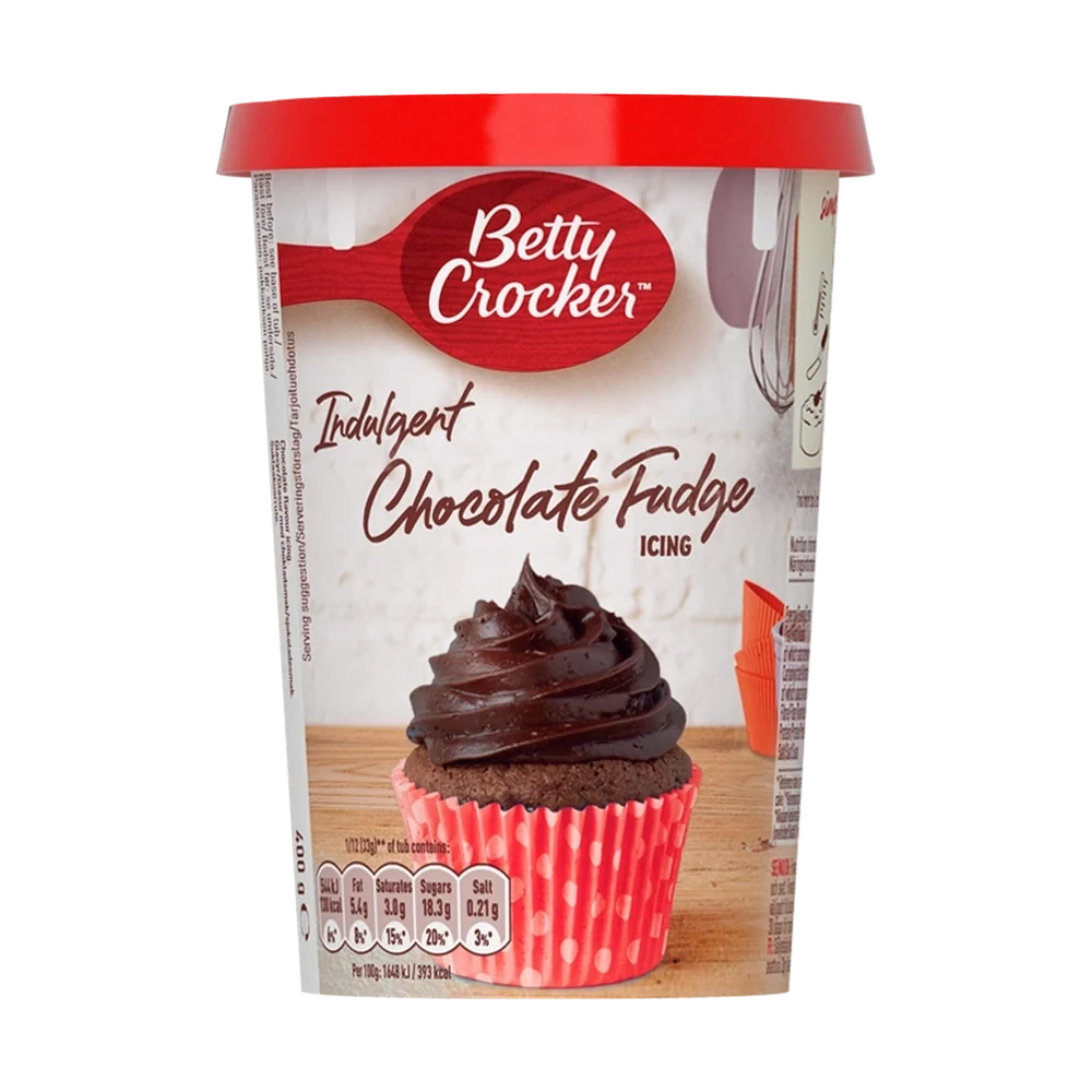 Betty Crocker Chocolate Fudge Icing 6 x 400g