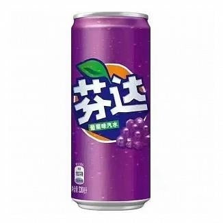 Fanta China Grape 12 x 330ml DDM 2025-07