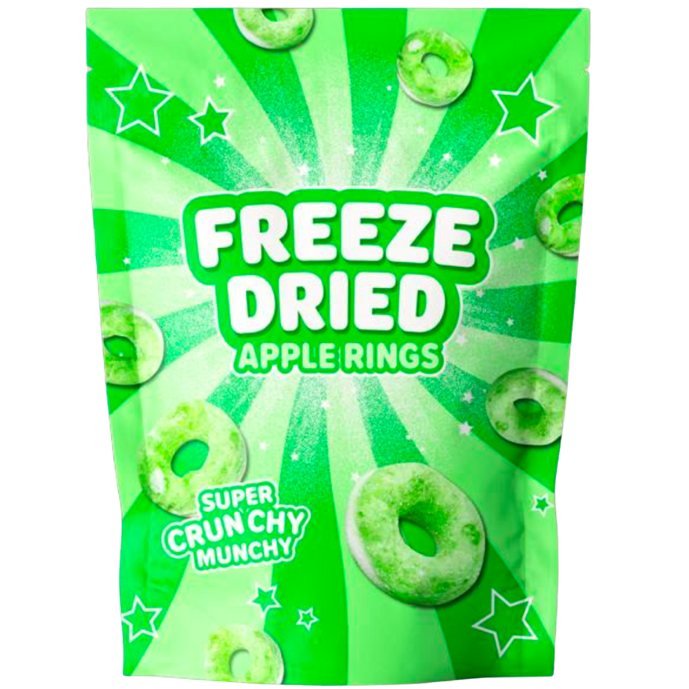Freeze Dried Mini Apple Rings 12 x 55g