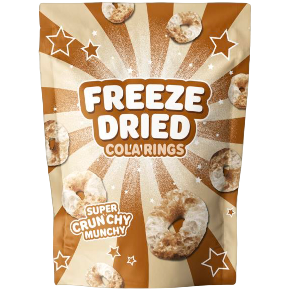 Freeze Dried Sour Cola Rings 12 x 55g