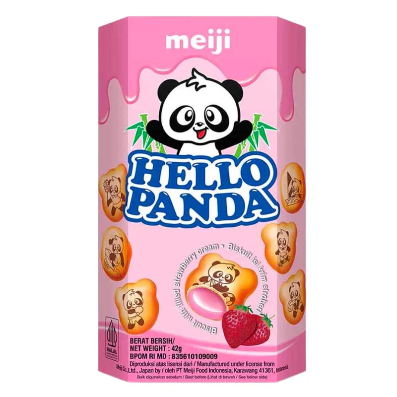 Meiji Hello Panda Strawberry 10 x 42g DDM 2026-10