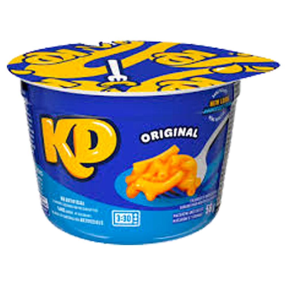 Kraft Macaroni & Cheese Cup 10 x 58g DDM 2025-11