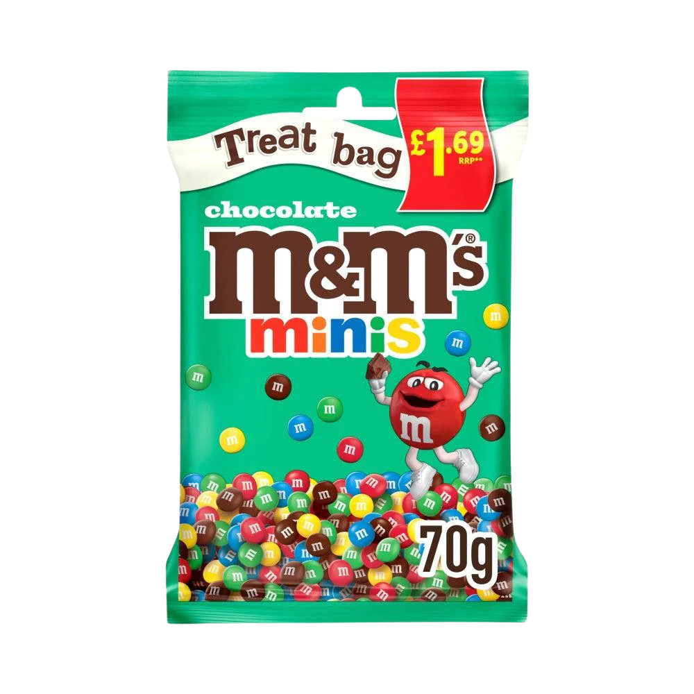 M&M's Minis Bites Milk Chocolate 16 x 70g