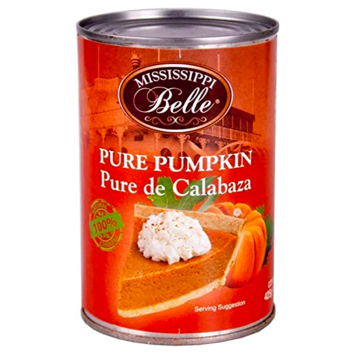 Mississippi Belle Morton Pure Pumpkin 12 x 425g DDM 2026-10