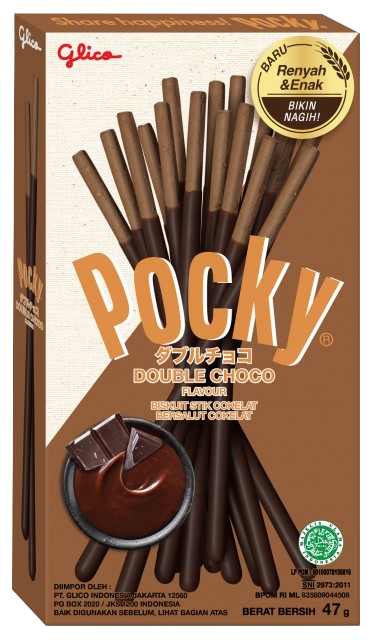 Pocky Dubbele Choco 10 x 47 g