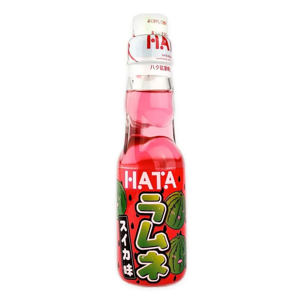 Ramune Hatakosen Soda Watermelon 30 x 200ml DDM 2025-09