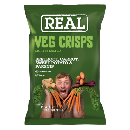 Real Crisp Vegetables Crisps 12 x 100g