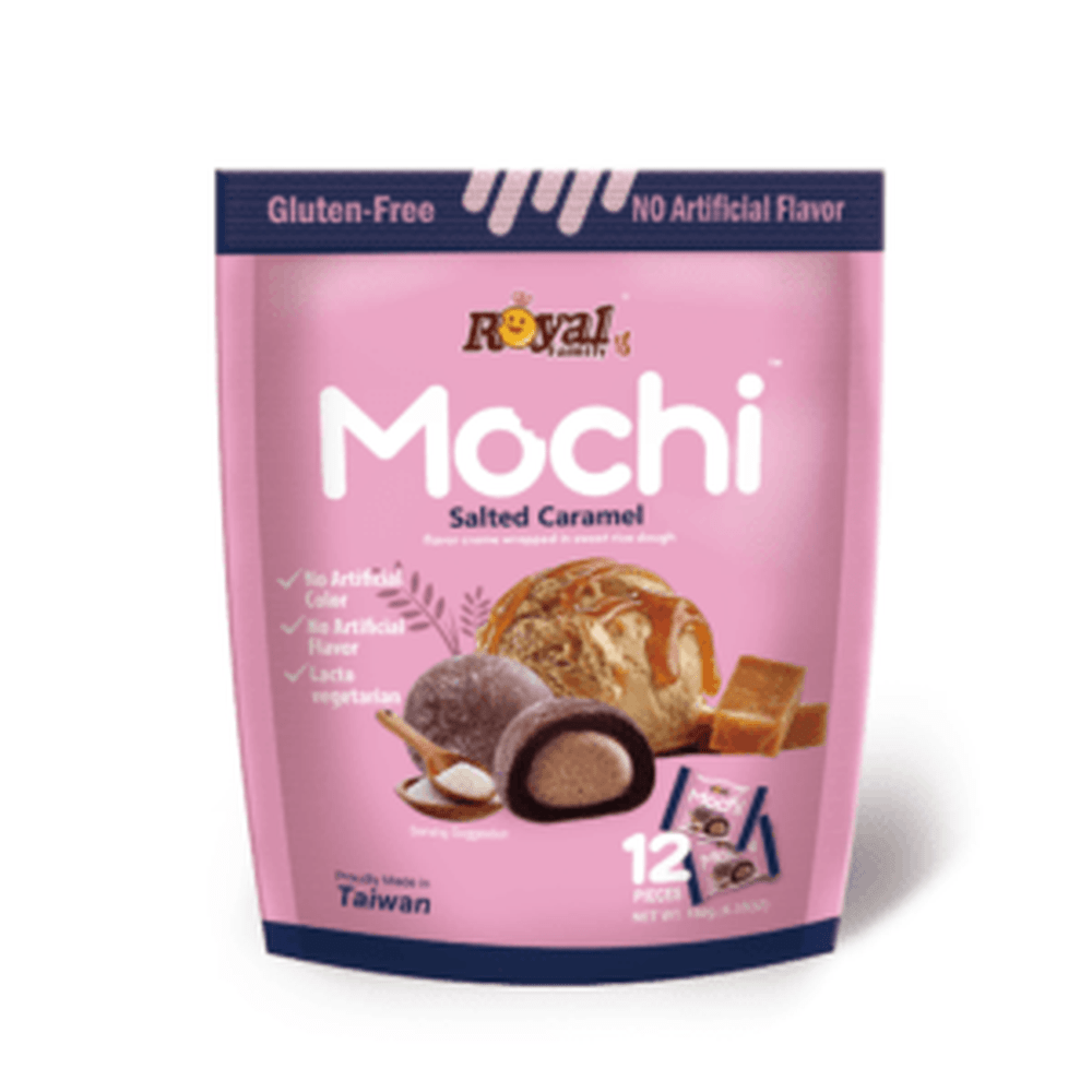 Royal Family Mochi Salted Caramel 12 x 180g DDM 2026-06