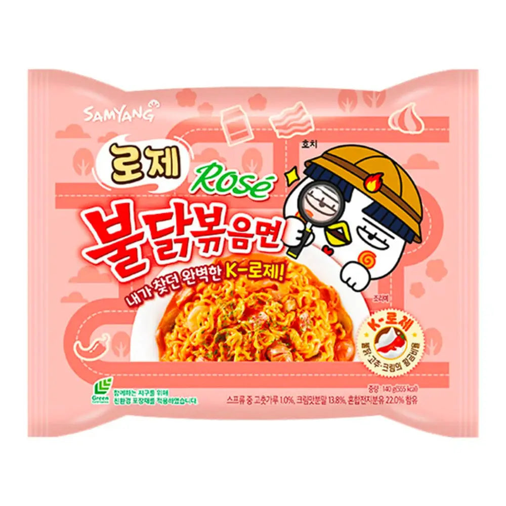 Samyang Ramen Hot Chicken Buldak Rosé 40 x 140g DDM 2026-10