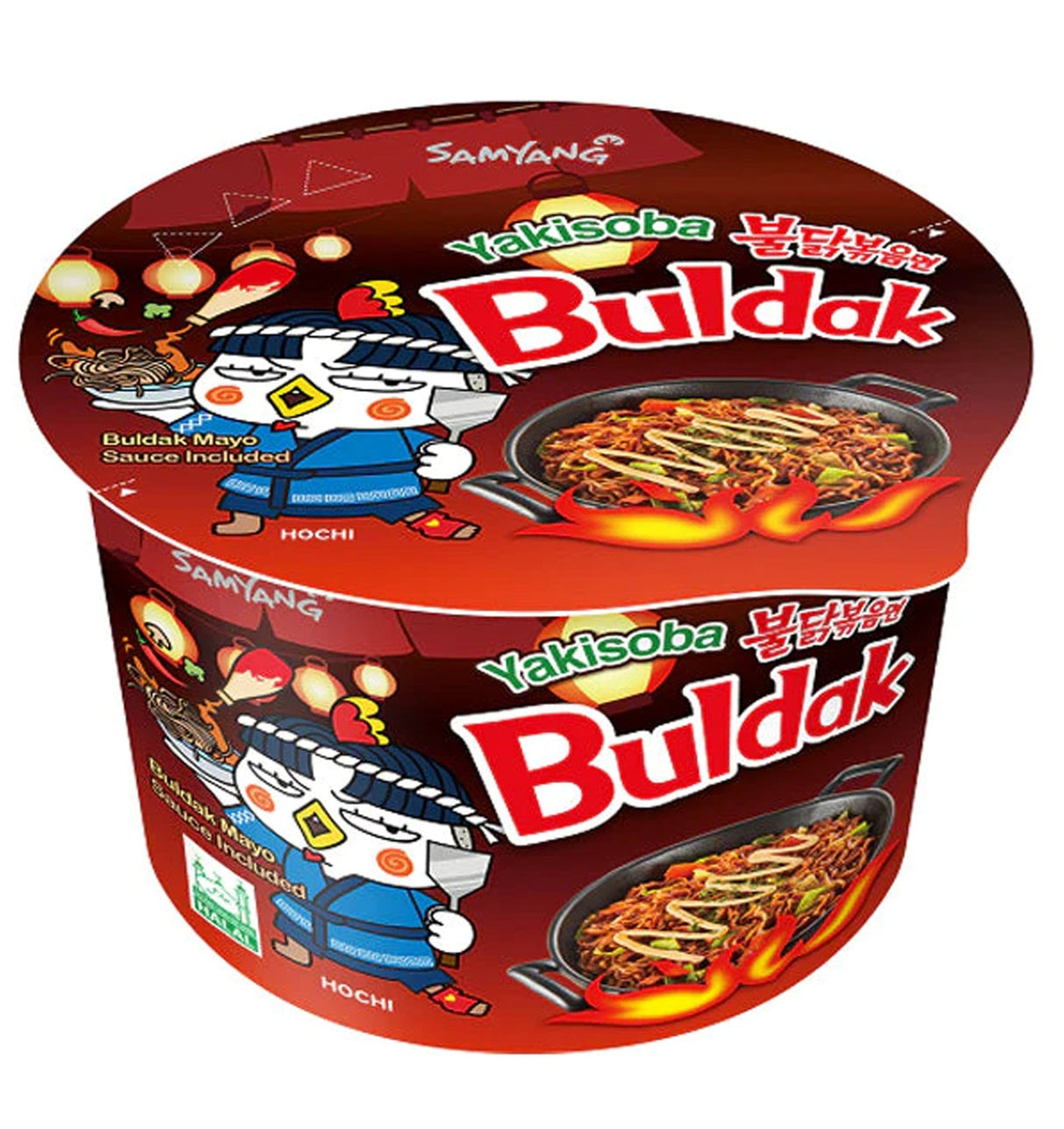 Samyang Hot Chicken Flavor Yakisoba Big Cup 16 x 105g