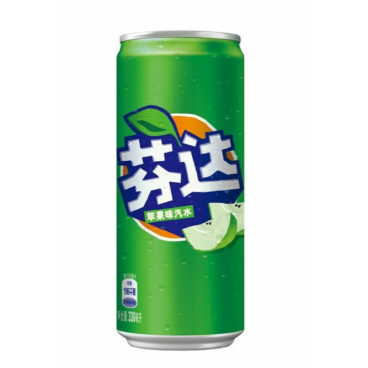 Fanta China Apple 12 x 330ml - WITH LABEL