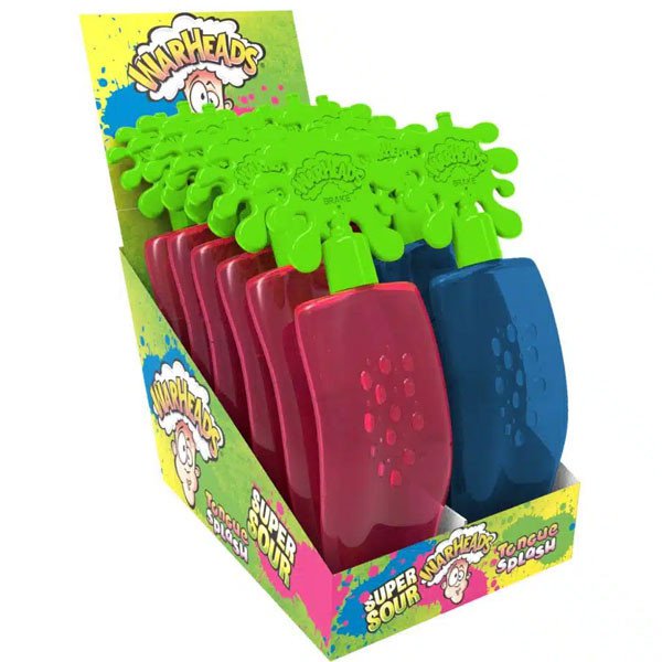 Warheads Super Sour Tongue Splash 24 x 40g