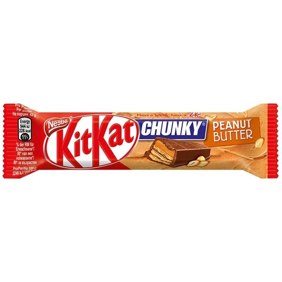 Kit Kat Chunky Peanut Butter 24 x 42g