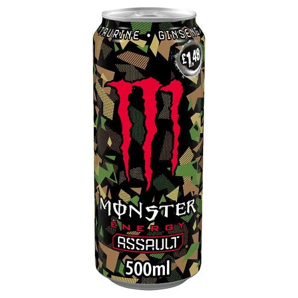 Monster Assault 12 x 500ml