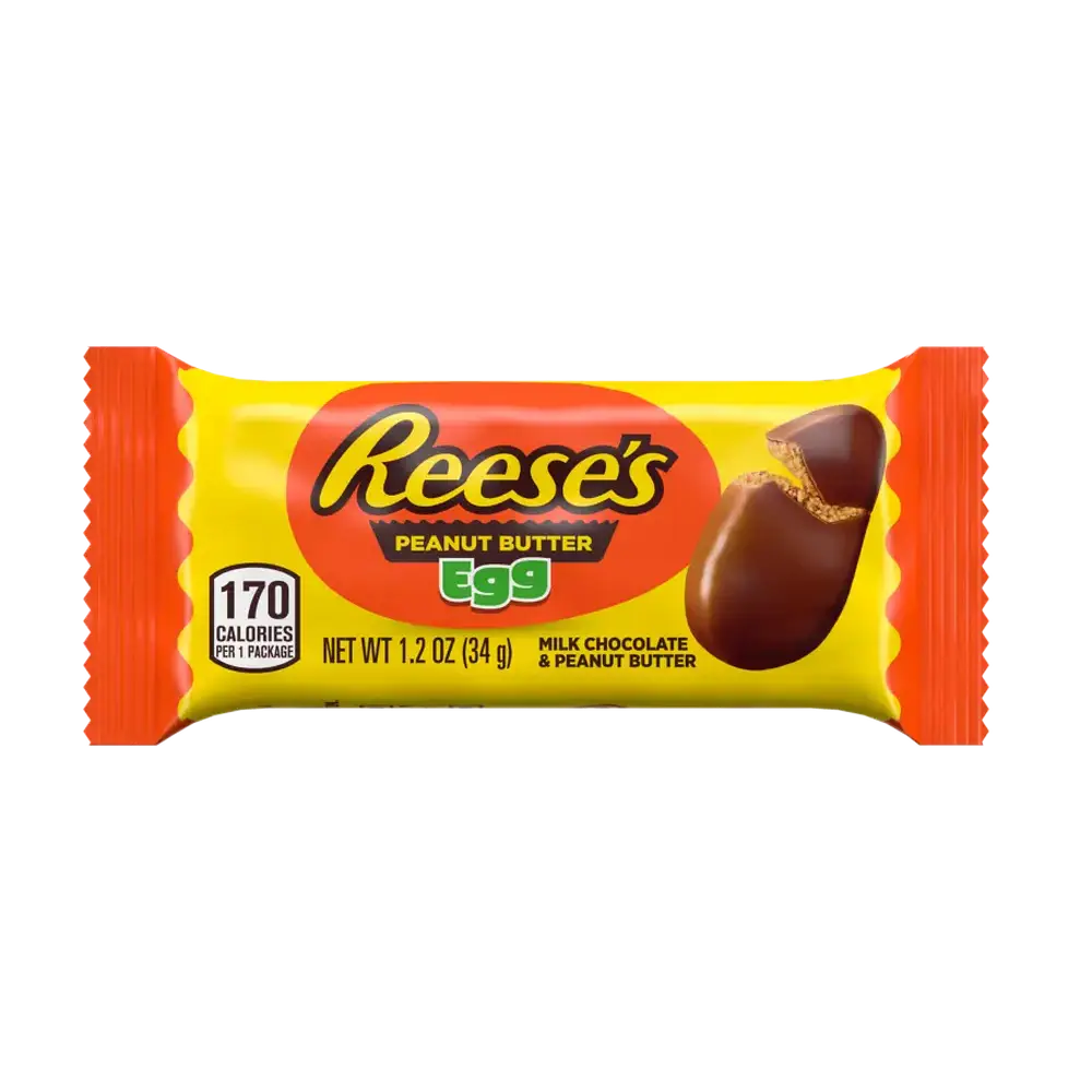 Reeses Peanut Butter Milk Chocolate Egg 36 x 34g
