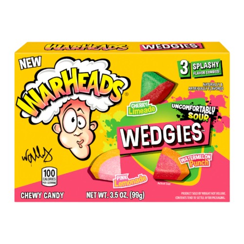 Warheads Wedgies Box 12 x 99g