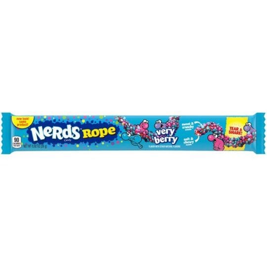 Wonka Nerds Rope Very Berry 24 x 26g